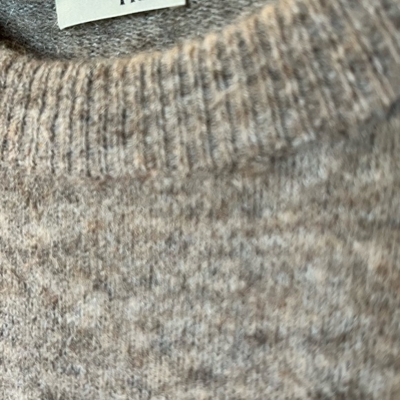 Wilfred Free Alpaca Tan Colour Wool-Blend Sweater Dress Fall Tunic - Picture 2 of 6